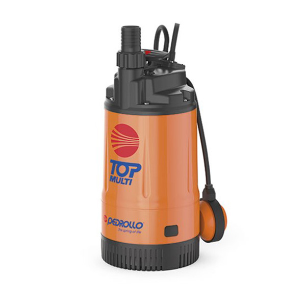 Pedrollo TOP Multi Submersible Well Pump TOP MULTI 2 Manual (Without Float)