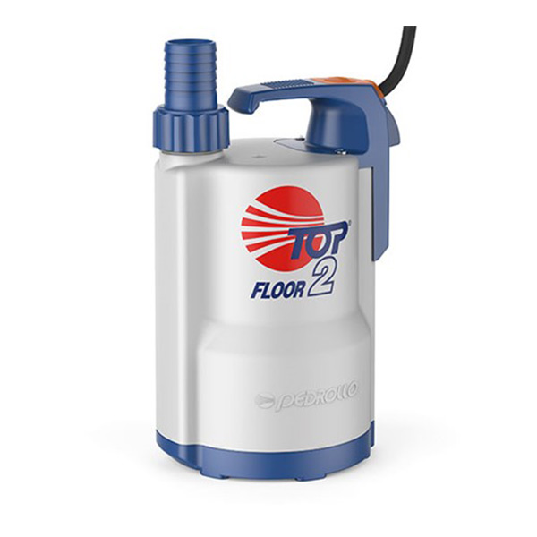 Pedrollo TOP FLOOR Submersible Drainage Pump for Low Level Suction 110v TOP 2 Floor