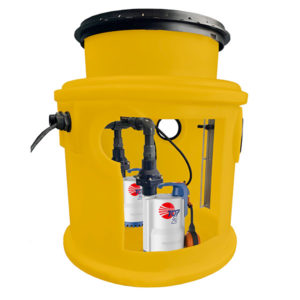 Powerdrain Basement Twin Pump Station