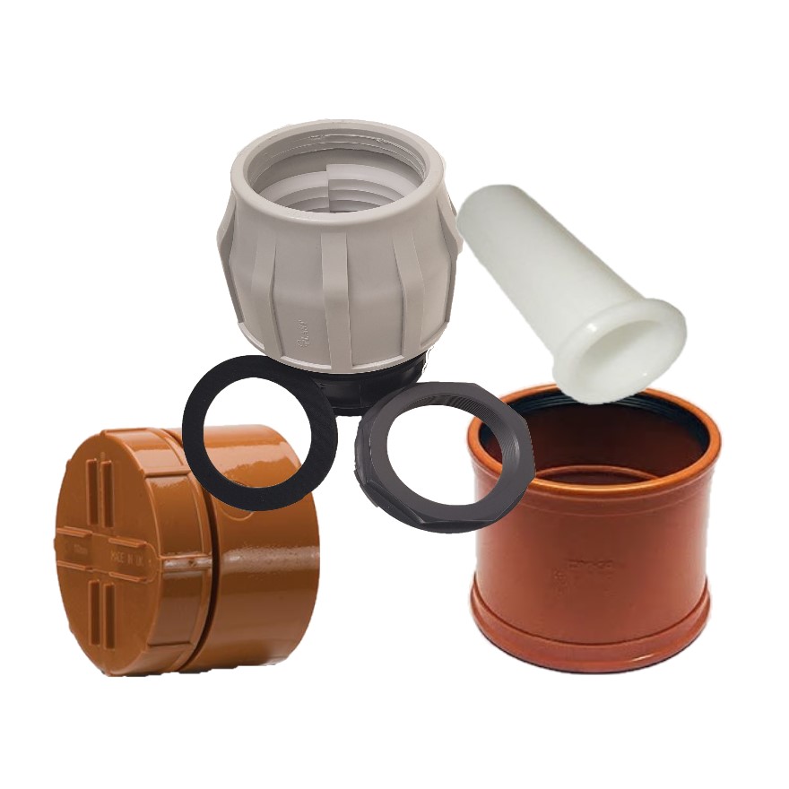 Pump Main Outlet Connection Kit - 63mm MDPE