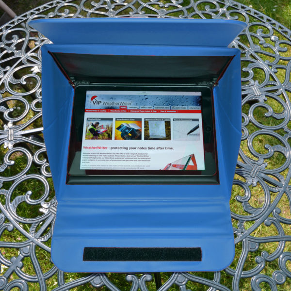 LightShieldÂ® - Protect your tablet from sun glare for Tablets up to 9.7" - Aqua Blue