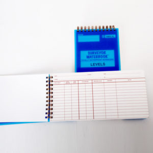 WaterBooks for Surveyors Levels