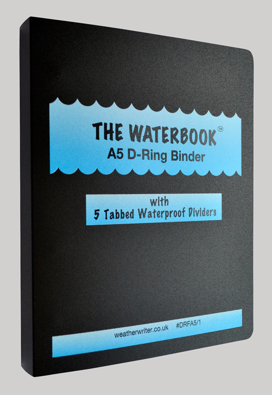 The Waterbook A5 Waterproof D-Ring Binder
