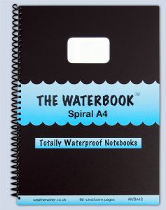 WaterBook Spiral Notebook A4